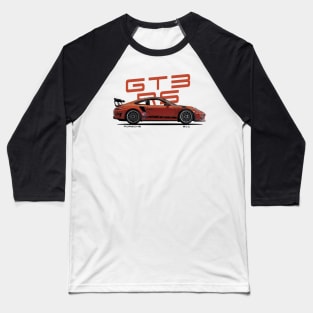 Porsche GT3 RS Orange Baseball T-Shirt